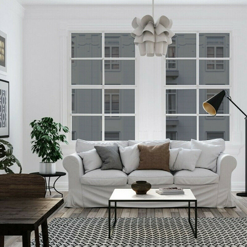 One Way Mirror Window Film Heat UV Reflective Privacy Tint Foil For